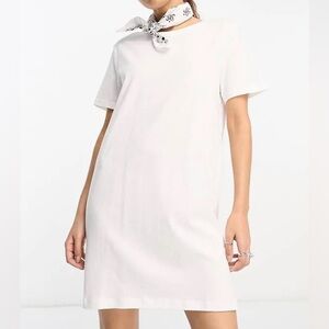 Only Women's White T-shirt Dress